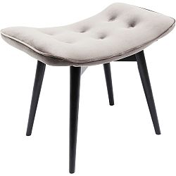 Šedá stolička Kare Design Vicky Velvet