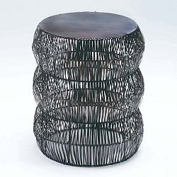 Šedá stolička Thai Natura, výška 50 cm