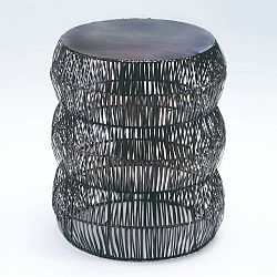 Šedá stolička Thain Nature, výška 50 cm