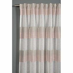 Šedá záclona 245x140 cm Etamine - Gardinia