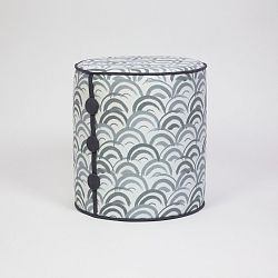 Sedací taburet Dombi Sebastien,Mimar ⌀ 41 cm