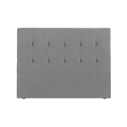 Šedé čelo postele Kooko Home Basso, 120 x 180 cm
