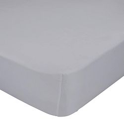 Šedé elastické prostěradlo Happynois, 60 x 120 cm