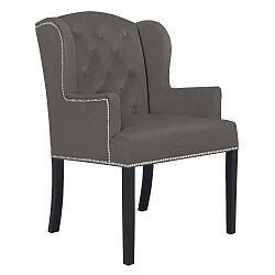 Šedé křeslo Mazzini Sofas Apollo