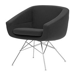 Šedé křeslo Softline Aiko Vision Grey