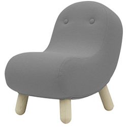 Šedé křeslo Softline Bob Valencia Grey