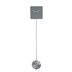 Šedé nástěnné hodiny Fisura Pendulum