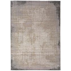 Šedo-béžový koberec Universal Seti, 60 x 120 cm