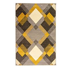 Šedo-žlutý koberec Flair Rugs Nimbus, 120 x 170 cm