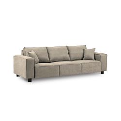 Šedobéžová třímístná pohovka Kooko Home Modern