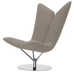 Šedobéžové křeslo Softline Angel Valencia Sand