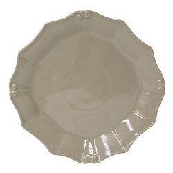 Šedohnědý talíř Costa Nova Barroco, Ø 21 cm