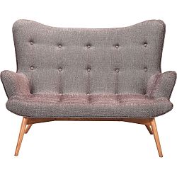 Šedorůžová dvojmístná pohovka Kare Design Angels