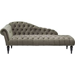 Šedozelená lenoška Kare Design Desire Velvet