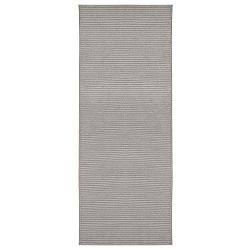 Šedý běhoun Mint Rugs Shine, 80 x 250 cm