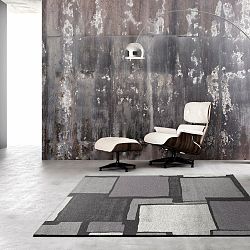 Šedý běhoun Universal Adra, 67 x 300 cm