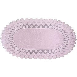 Šedý běhoun Vitauss Zinno Oval Gri, 80 x 150 cm