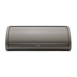 Šedý chlebník Brabantia Roll Top