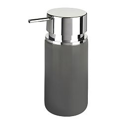 Šedý dávkovač mýdla Wenko Soap, 250 ml