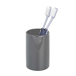 Šedý kelímek na kartáčky Wenko Polaris