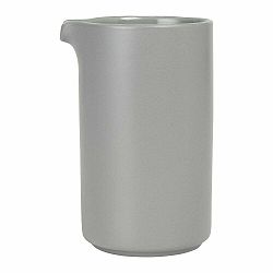Šedý keramický džbánek Blomus Pilar, 500 ml