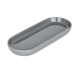 Šedý keramický podnos Wenko Polaris