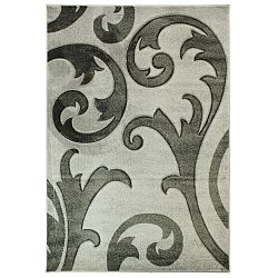 Šedý koberec Flair Rugs Elude Grey, 80 x 150 cm