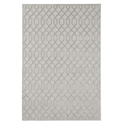 Šedý koberec Mint Rugs Shine Karro, 120 x 170 cm