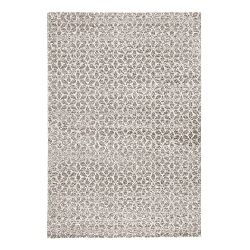 Šedý koberec Mint Rugs Triangles, 800 x 150 cm