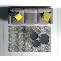 Šedý koberec Oyo home Suzzo Gris, 80 x 150 cm