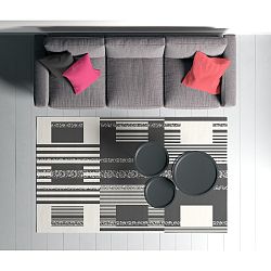 Šedý koberec Oyo home Suzzo Gurma, 80 x 150 cm