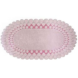 Šedý koberec Vitauss Zinno Oval Pembe, 60 x 100 cm