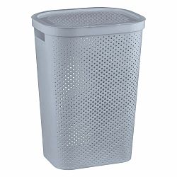 Šedý koš na prádlo Curver Infinity, 60 l