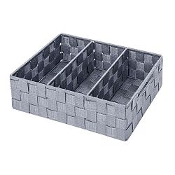 Šedý koupelnový organizér Wenko Adria Mini Grip