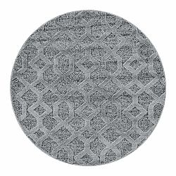 Šedý kulatý koberec ø 80 cm Pisa – Ayyildiz Carpets