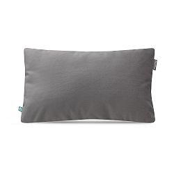 Šedý povlak na polštář Mumla Velour, 30 x 50 cm