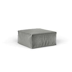 Šedý puf Cosmopolitan Design Florida, 65 x 65 cm