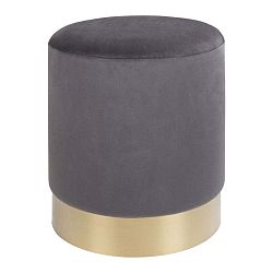 Šedý puf House Nordic Gamby, ø 34 cm