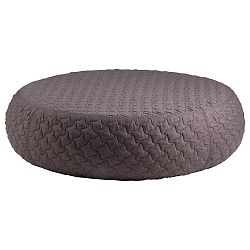 Šedý puf sømcasa Aldo, ⌀ 100 cm