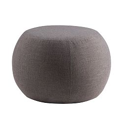 Šedý puf sømcasa Luka, ⌀ 55 cm
