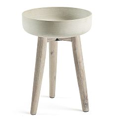 Šedý stojan na květiny La Forma Stahl, Ø 39 cm