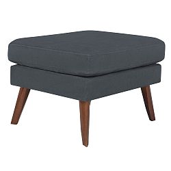 Šedý taburet Mazzini Sofas Elena