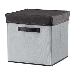 Šedý úložný box Flexa Room