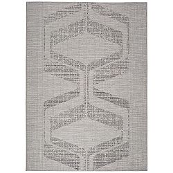 Šedý venkovní koberecWeave Mujro, 77 x 150 cm