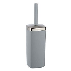 Šedý WC kartáč Wenko Barcelona