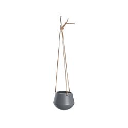 Šedý závěsný květináč PT LIVING Skittle, ⌀  12,2 cm