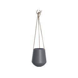 Šedý závěsný květináč PT LIVING Skittle, ⌀ 13,5 cm
