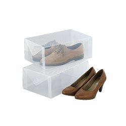 Set 2 úložných boxů na boty Wenko Pack