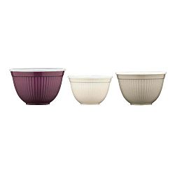 Set 3 mís s víkem Premier Housewares