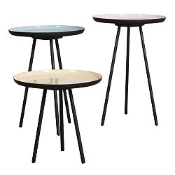 Set 3 příručních stolků Zuiver Enamel